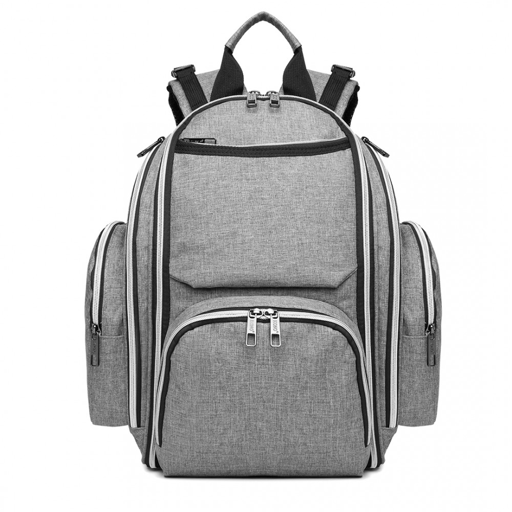 Women's Fancy Dancers Black Multi-Function Diaper Backpack/Diaper Bag